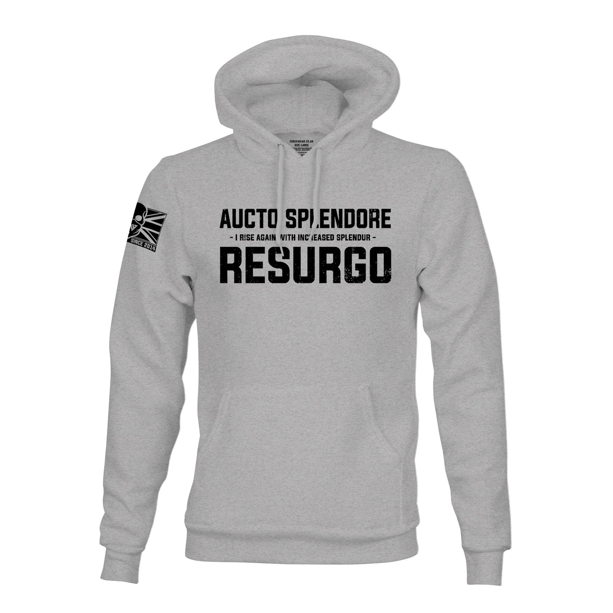 AUCTO SPLENDORE RESURGO (THE LIGHT INFANTRY) HOODIE - Force Wear HQ - HOODIES