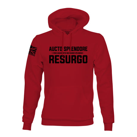 AUCTO SPLENDORE RESURGO (THE LIGHT INFANTRY) HOODIE - Force Wear HQ - HOODIES