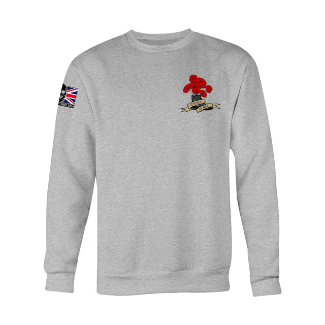 BOOT AND POPPIES SWEAT - Force Wear HQ - SWEATSHIRTS