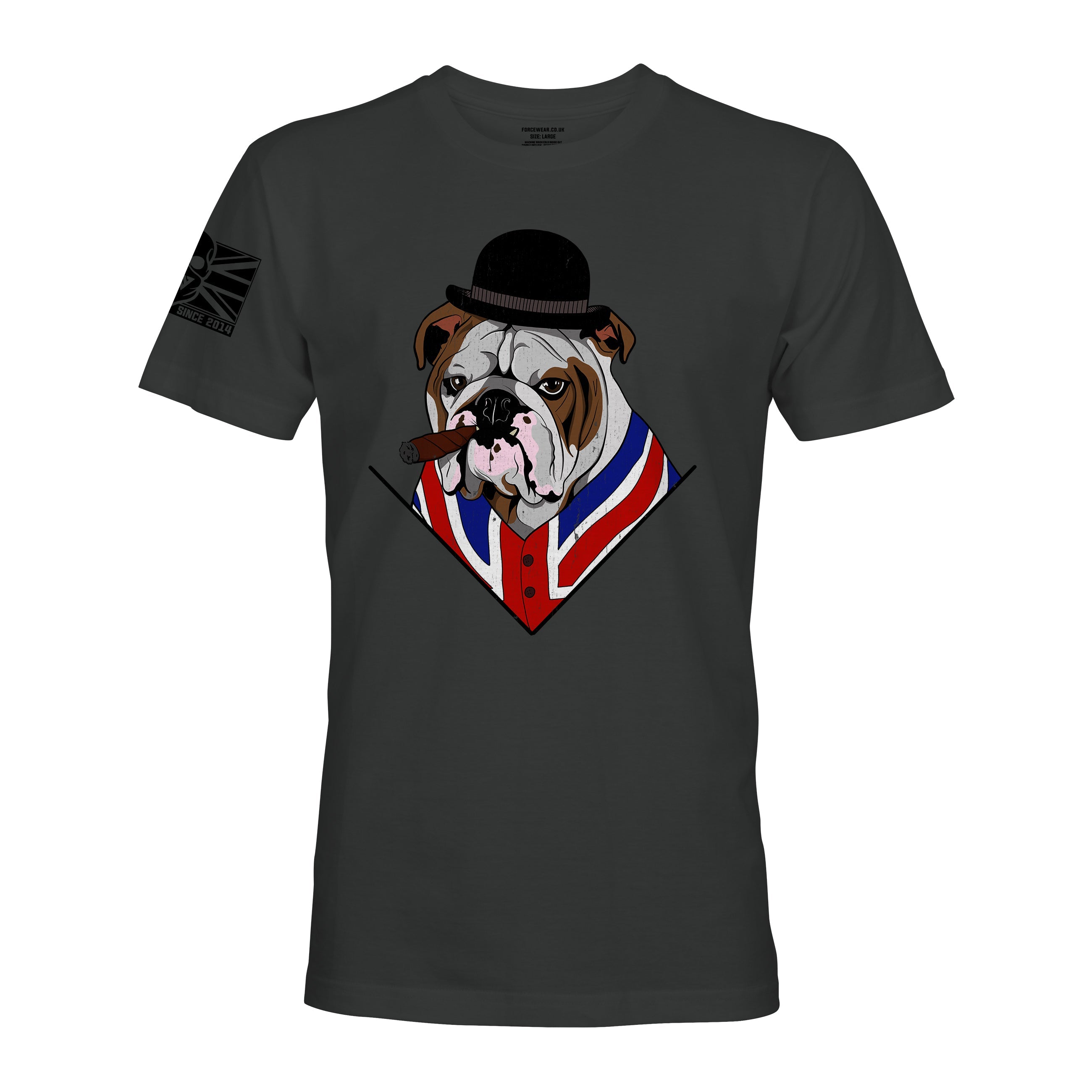 BRITISH BULLDOG T Shirt Military Veteran Force Wear