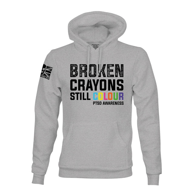 PTSD BROKEN CRAYONS HOODIE - Force Wear HQ - HOODIES