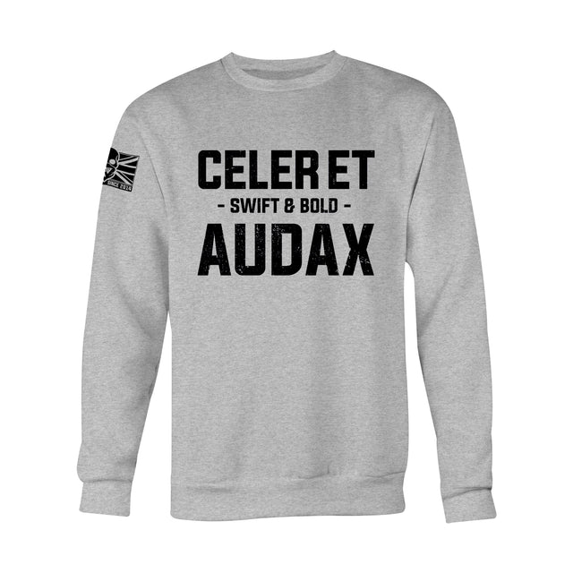 CELER ET AUDAX (ROYAL GREEN JACKETS) SWEAT - Force Wear HQ - SWEATSHIRTS