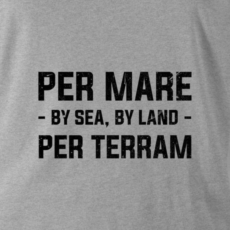 PER MARE PER TERRAM (ROYAL MARINES) - Force Wear HQ - T-SHIRTS