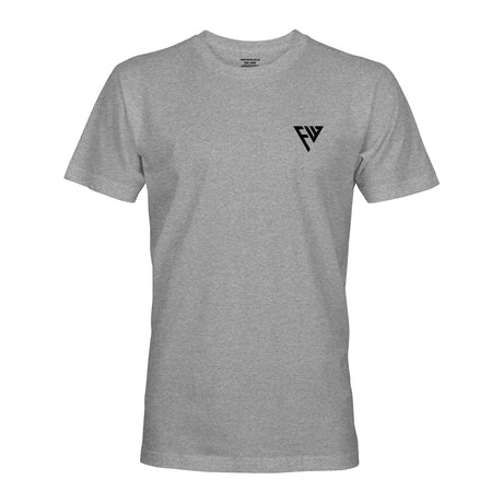 FW BASIC LOGO PT GREY - Force Wear HQ - T-SHIRTS