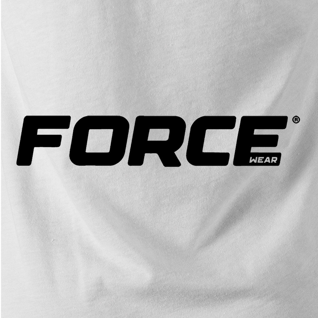 FORCE T-SHIRT WHITE - Force Wear HQ - T-SHIRTS