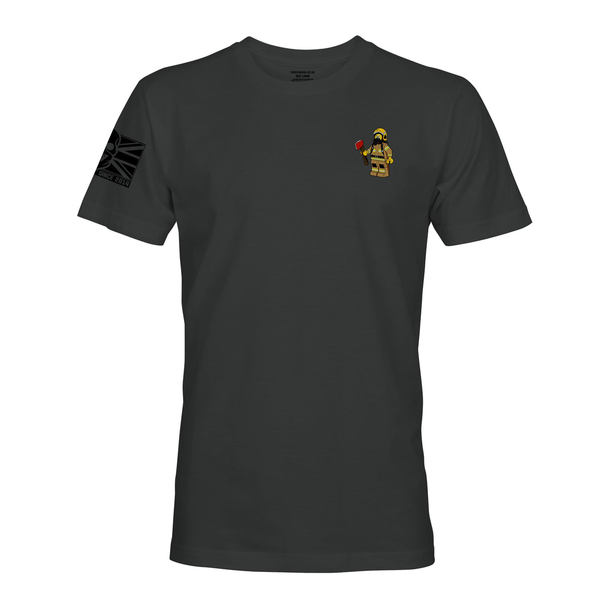 FW MINIFIG FIREFIGHTER - Force Wear HQ - T-SHIRTS