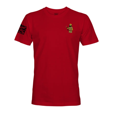 FW MINIFIG FIREFIGHTER - Force Wear HQ - T-SHIRTS