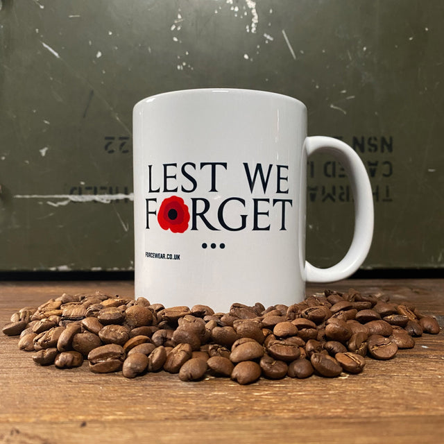 LEST WE FORGET MUG - Force Wear HQ