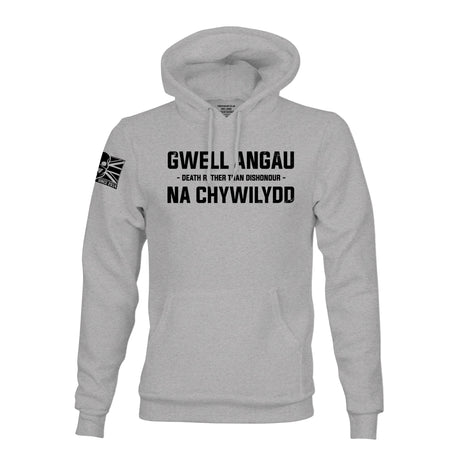 GWELL ANGAU NA CHYWILYDD (ROYAL WELSH) HOODIE - Force Wear HQ - HOODIES