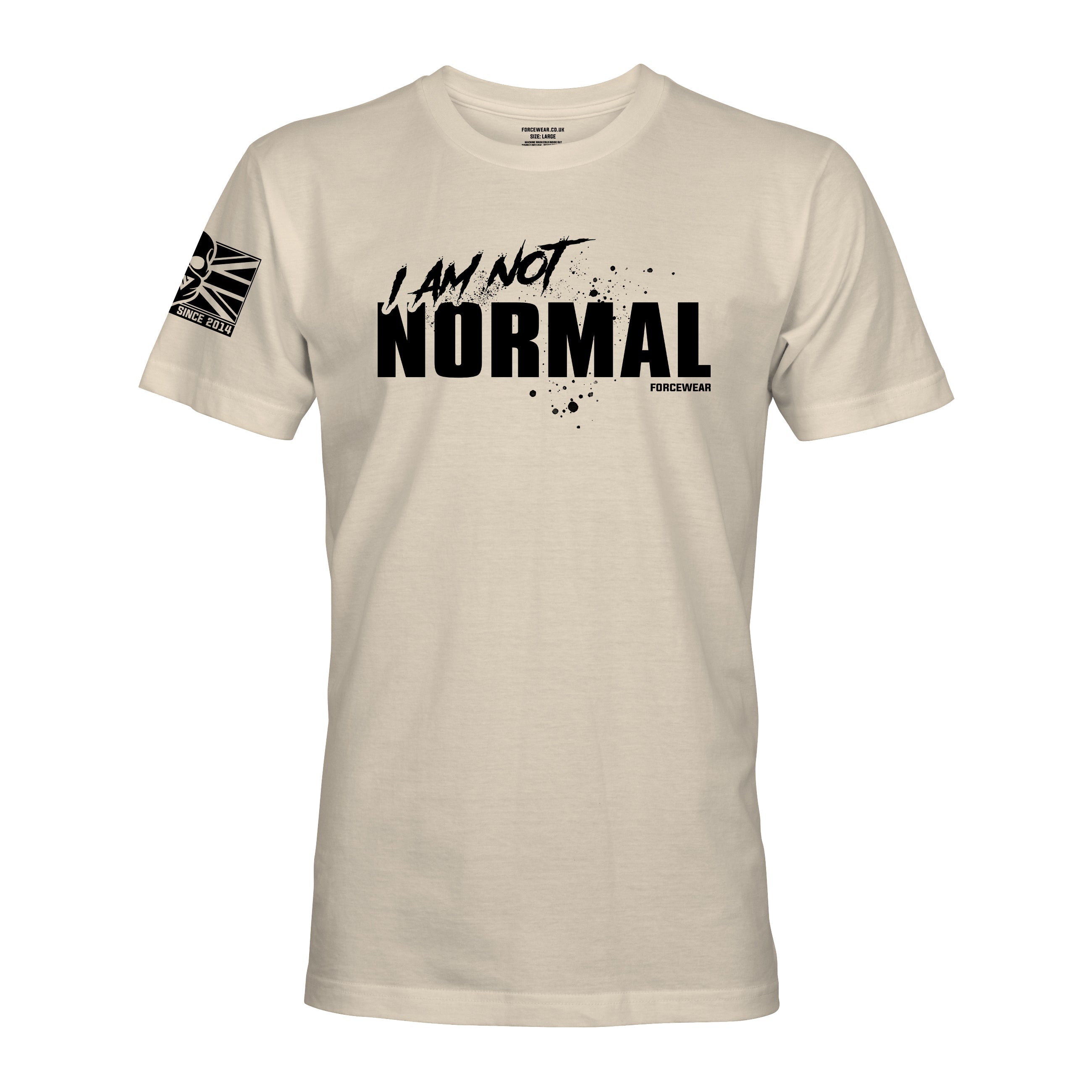 I AM NOT NORMAL T Shirt Military Veteran Force Wear
