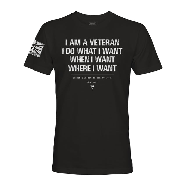 I AM A VETERAN - Force Wear HQ - T-SHIRTS