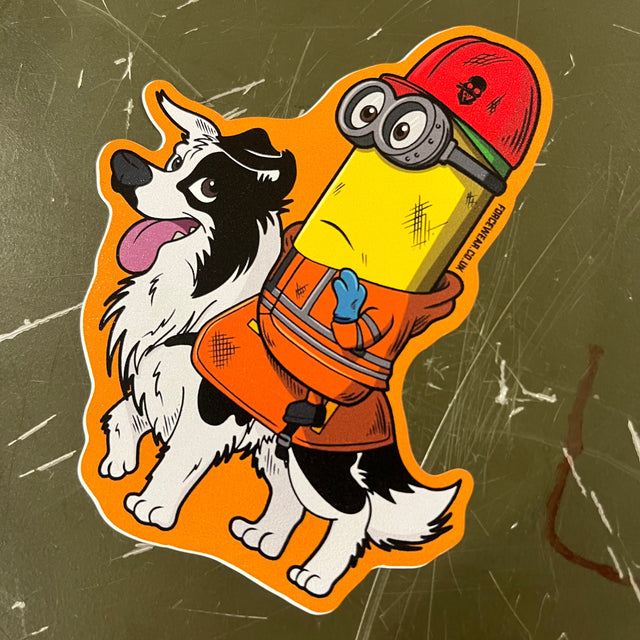 S&R MINION STICKER 339 - Force Wear HQ - STICKER