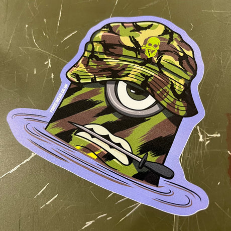 MARINE MINION STICKER 344 - Force Wear HQ - STICKER