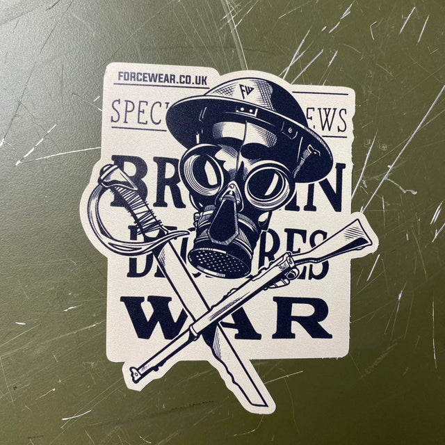 DECLARES WAR STICKER 042 - Force Wear HQ - STICKER