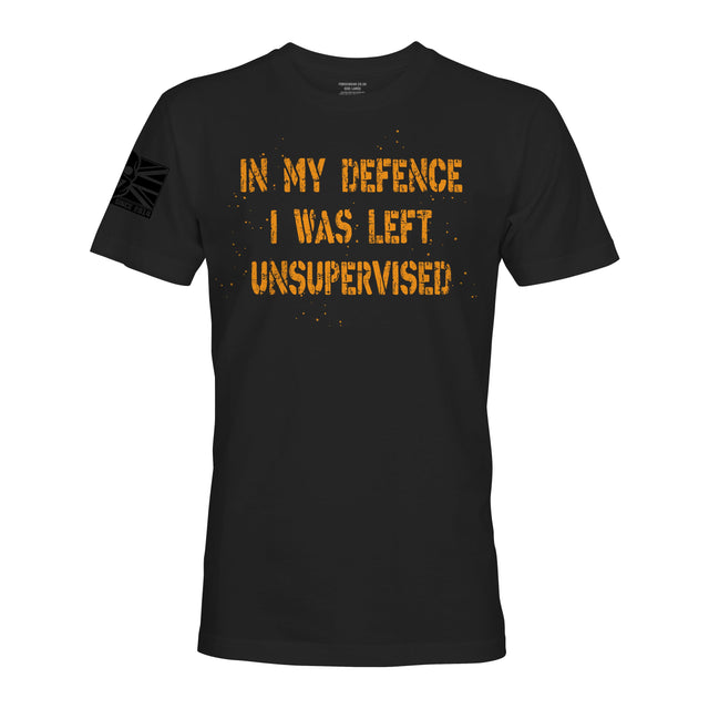 IN MY DEFENCE YELLOW ED - Force Wear HQ - T-SHIRTS