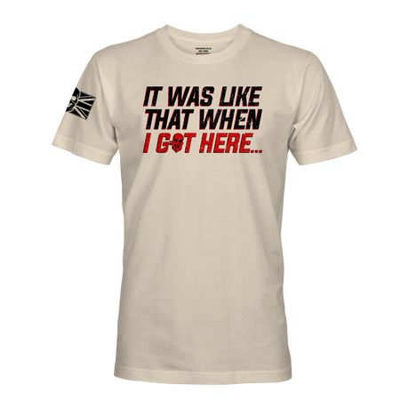 IT WAS LIKE THAT WHEN I GOT HERE... - Force Wear HQ - T-SHIRTS