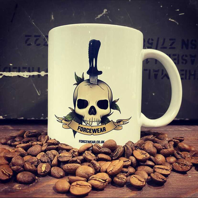 SA80 THROUGH SKULL MUG - Force Wear HQ