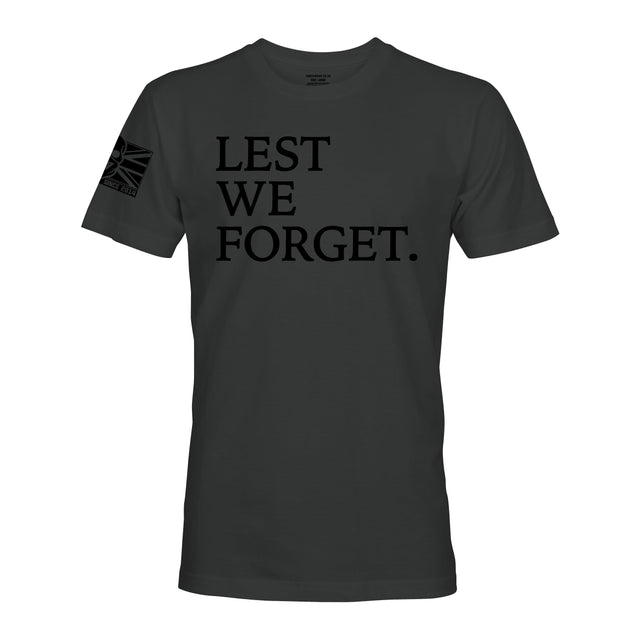 LEST WE FORGET BANNER - Force Wear HQ - T-SHIRTS