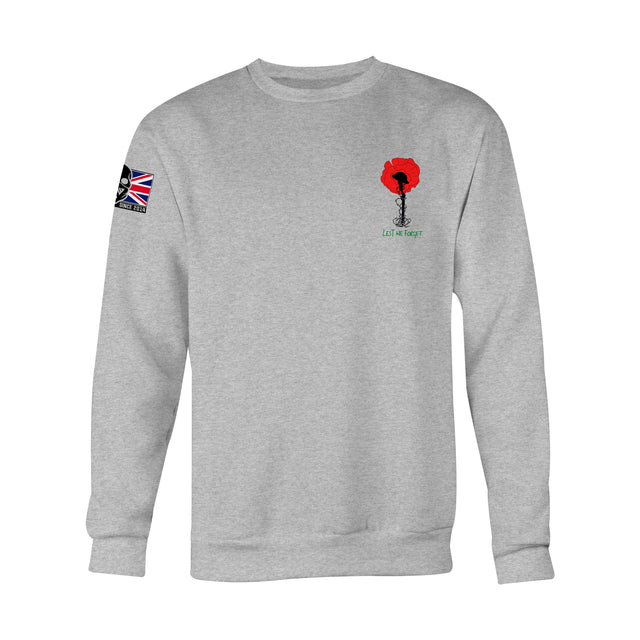 LEST WE FORGET MEMORIAL SWEAT - Force Wear HQ - SWEATSHIRTS