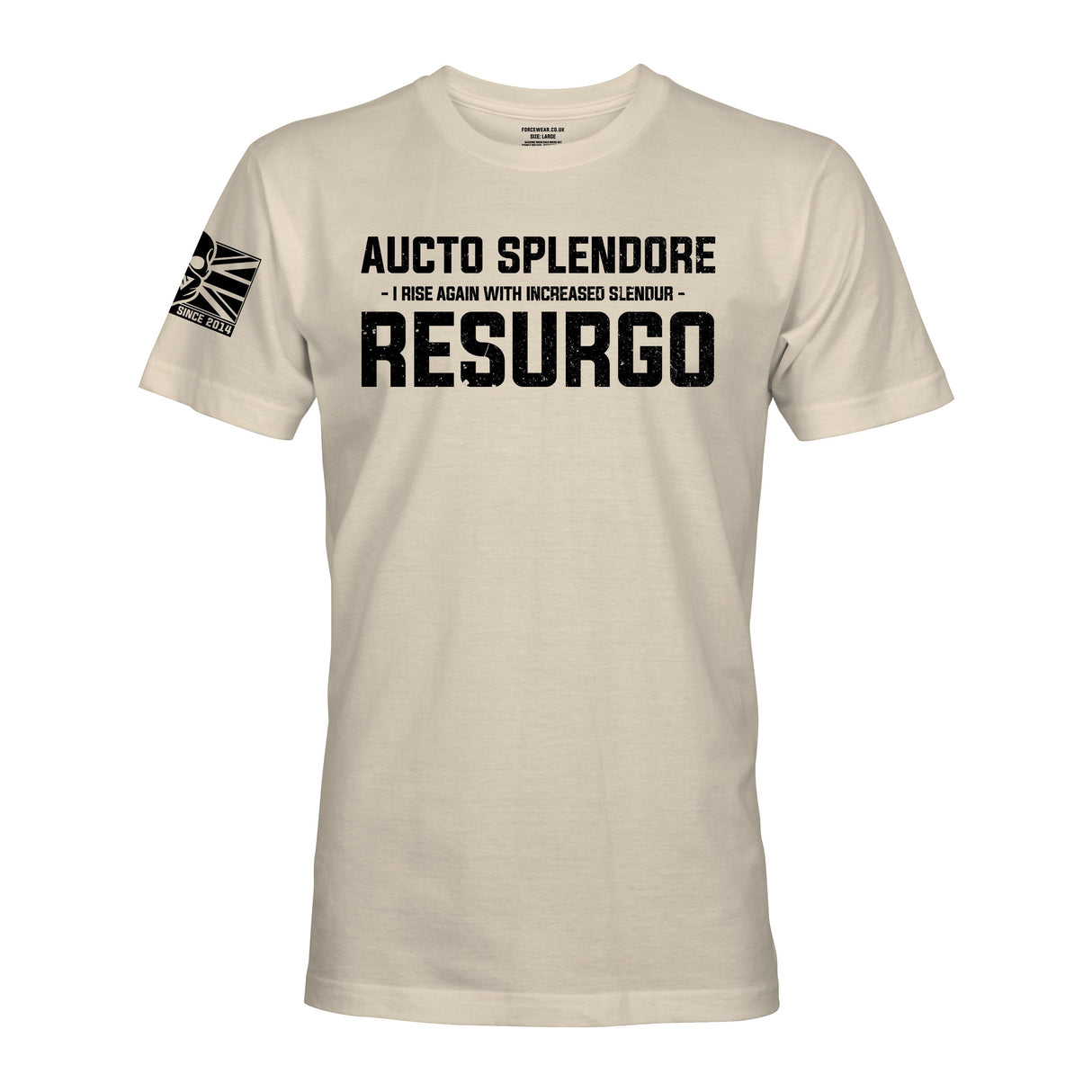 AUCTO SPLENDORE RESURGO (THE LIGHT INFANTRY) - Force Wear HQ - T-SHIRTS