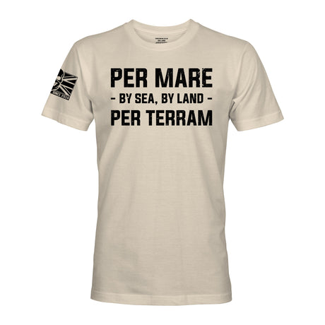 PER MARE PER TERRAM (ROYAL MARINES) - Force Wear HQ - T-SHIRTS