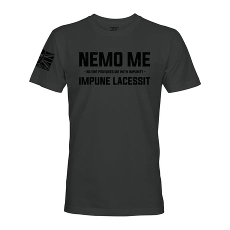 NEMO ME IMPUNE LACESSIT (BLACK WATCH) - Force Wear HQ - T-SHIRTS