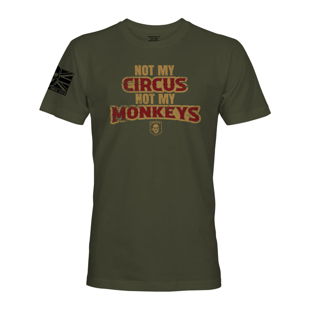 NOT MY MONKEYS - Force Wear HQ - T-SHIRTS