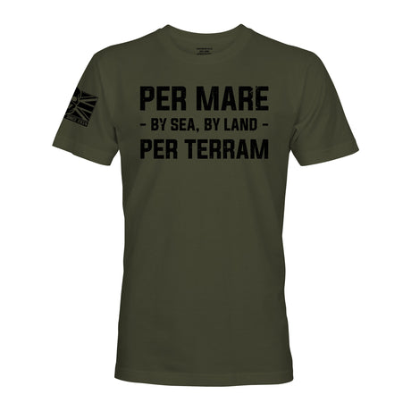 PER MARE PER TERRAM (ROYAL MARINES) - Force Wear HQ - T-SHIRTS