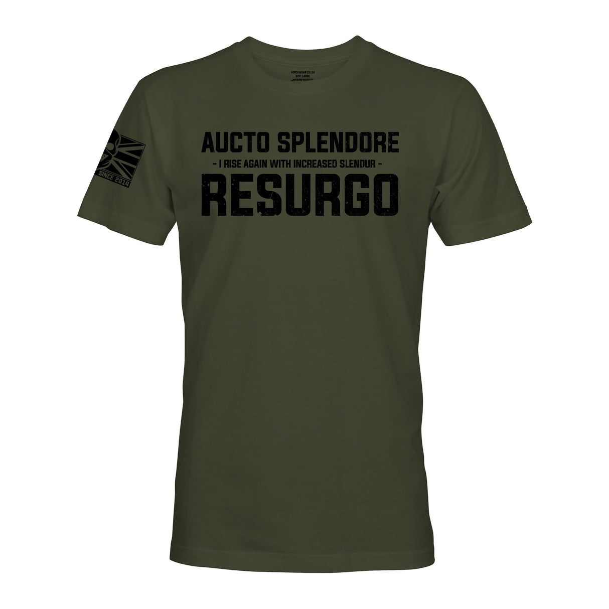 AUCTO SPLENDORE RESURGO (THE LIGHT INFANTRY) - Force Wear HQ - T-SHIRTS