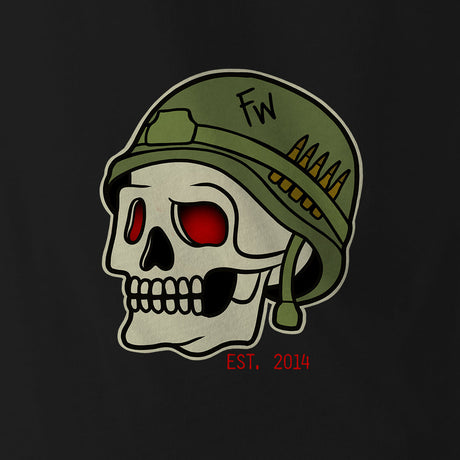 OLD SCHOOL SKULL - Force Wear HQ - T-SHIRTS