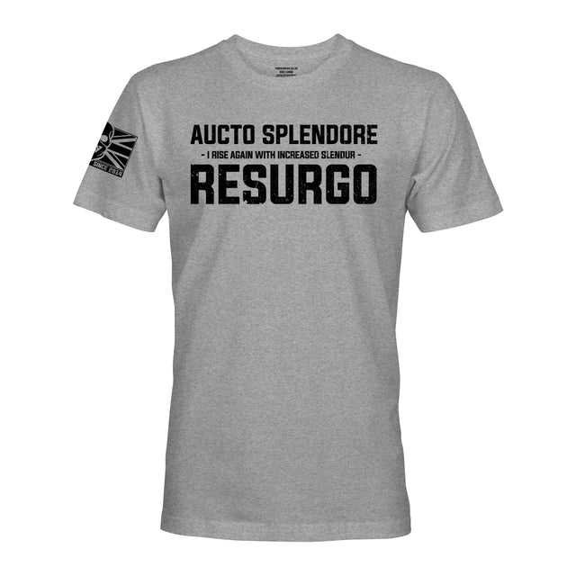 AUCTO SPLENDORE RESURGO (THE LIGHT INFANTRY) - Force Wear HQ - T-SHIRTS