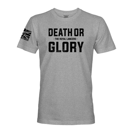 ROYAL LANCERS MOTTO (DEATH OR GLORY) - Force Wear HQ - T-SHIRTS