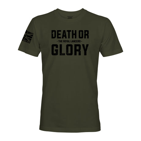 ROYAL LANCERS MOTTO (DEATH OR GLORY) - Force Wear HQ - T-SHIRTS