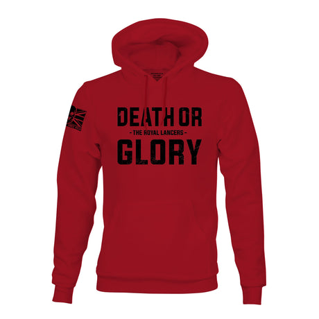 ROYAL LANCERS MOTTO (DEATH OR GLORY) HOODIE - Force Wear HQ - HOODIES