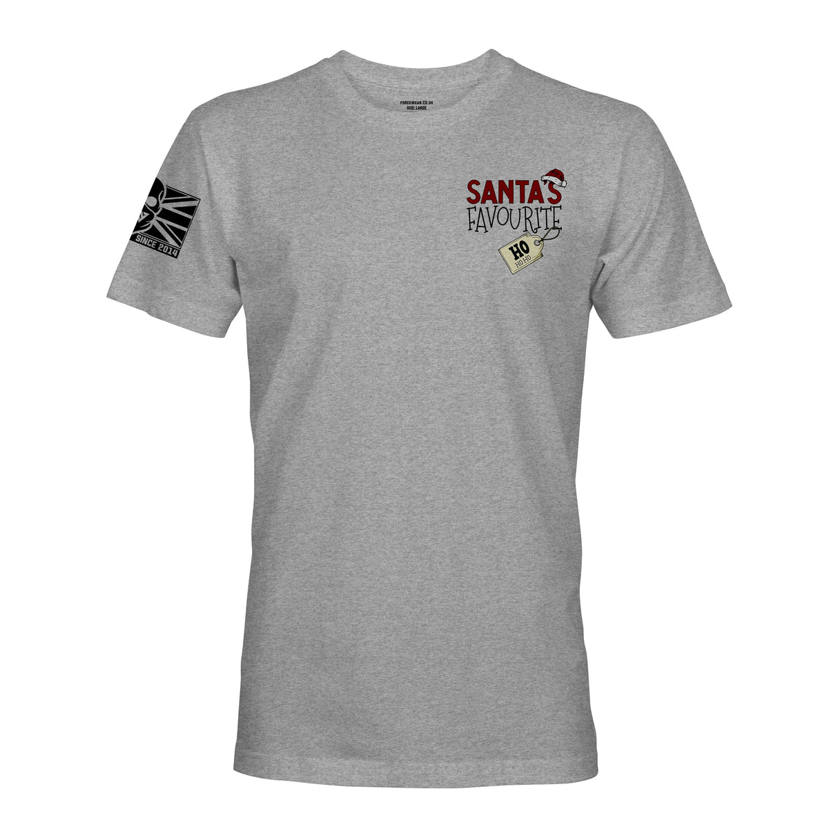 SANTA'S FAVOURITE HO HO HO - Force Wear HQ - T-SHIRTS