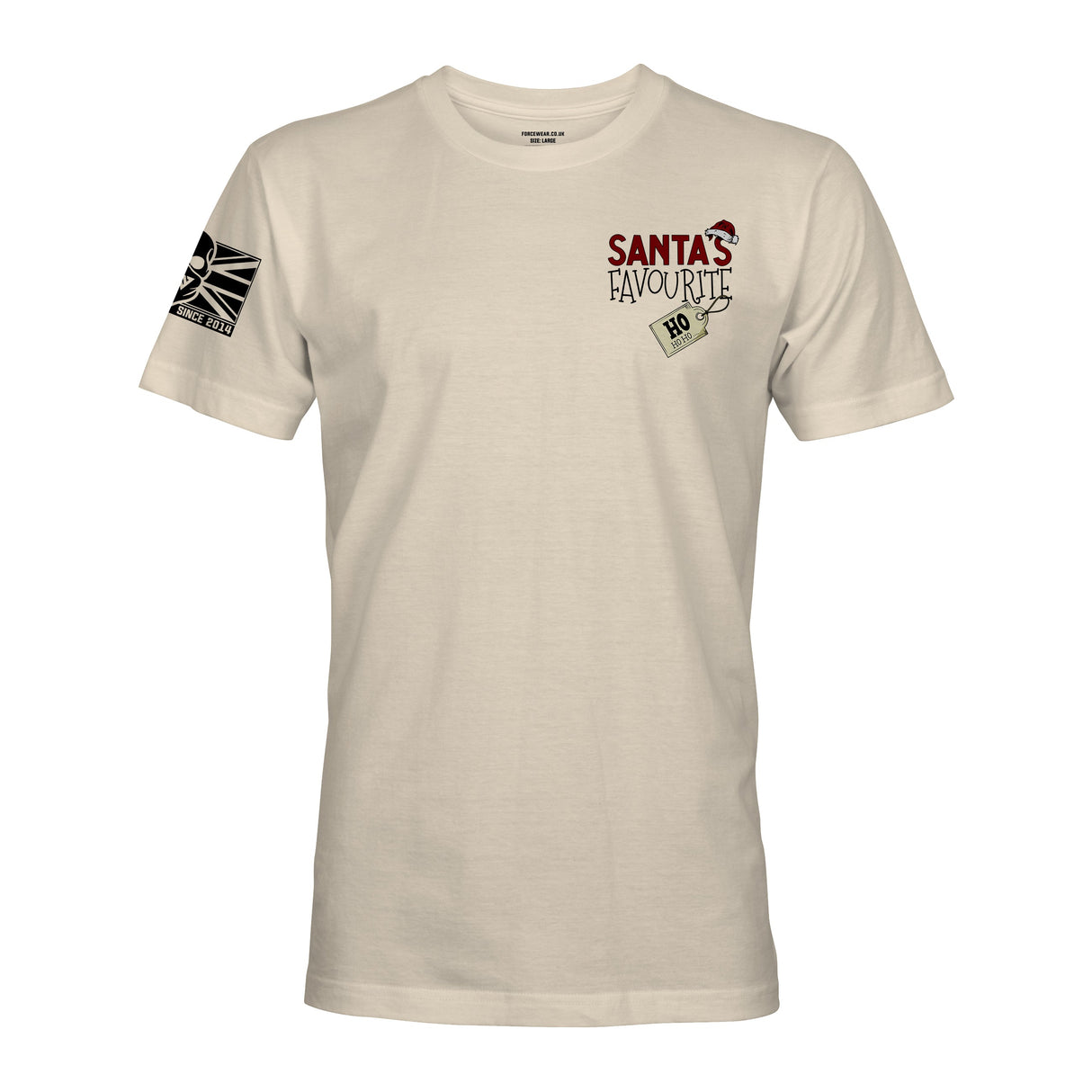 SANTA'S FAVOURITE HO HO HO - Force Wear HQ - T-SHIRTS