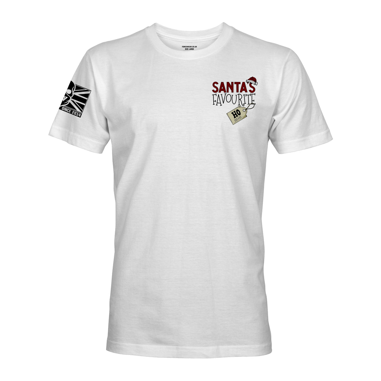 SANTA'S FAVOURITE HO HO HO - Force Wear HQ - T-SHIRTS