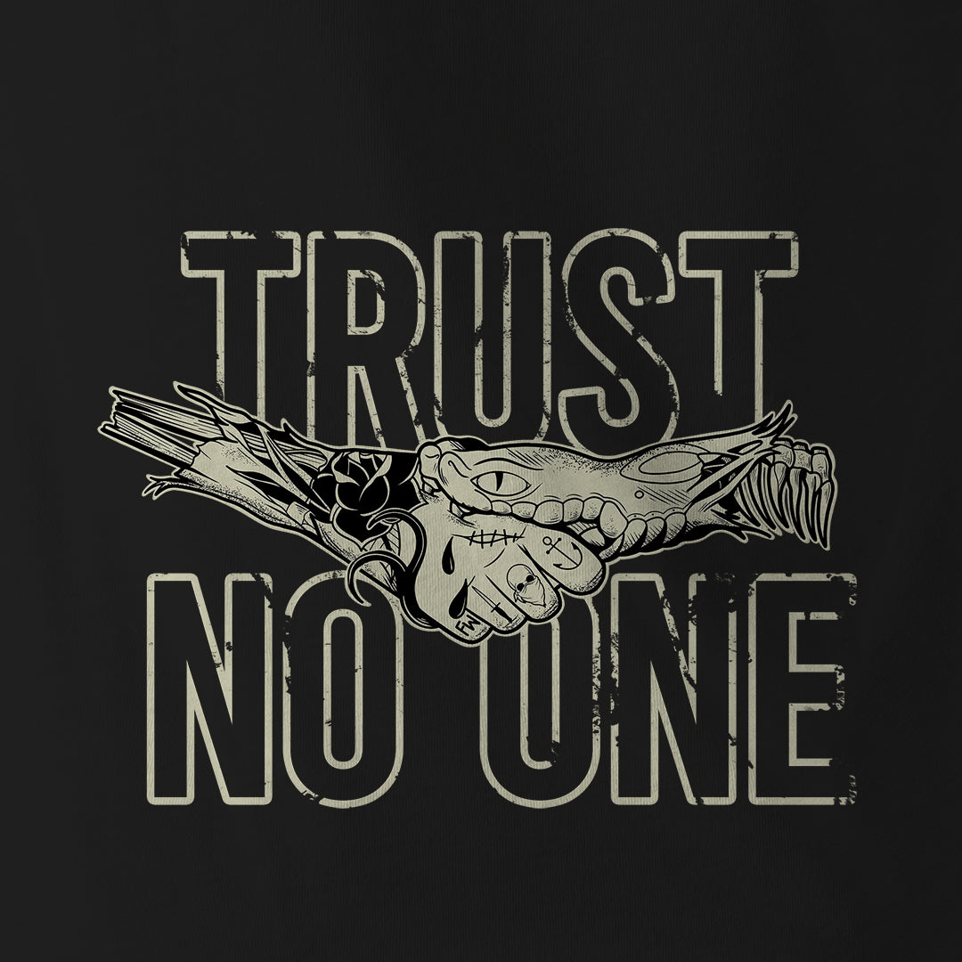 TRUST NO ONE T-Shirt | Military | Veteran | Force Wear