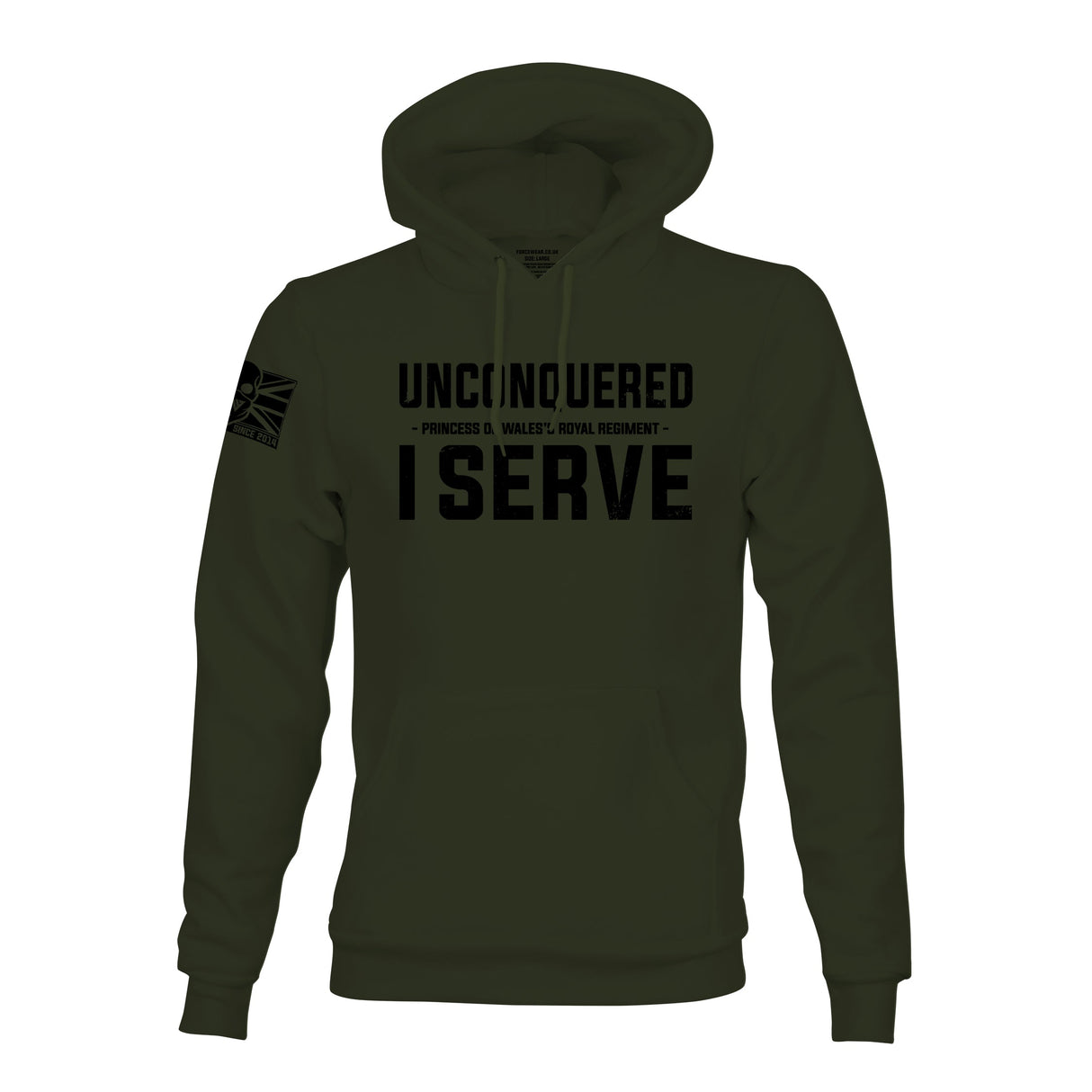 UNCONQUERED I SERVE (PWRR) HOODIE - Force Wear HQ - HOODIES