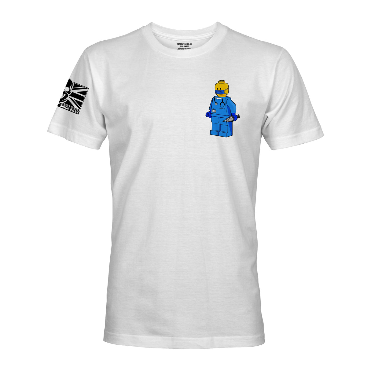 FW MINIFIG DOCTOR - Force Wear HQ - T-SHIRTS