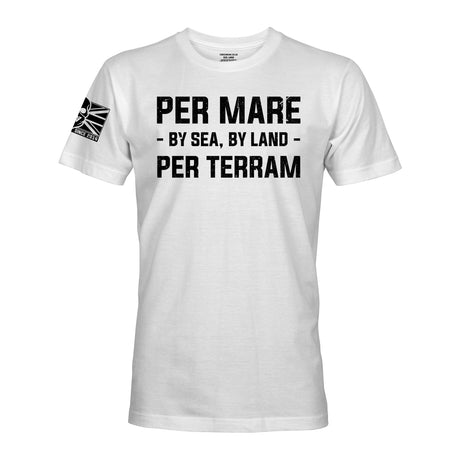 PER MARE PER TERRAM (ROYAL MARINES) - Force Wear HQ - T-SHIRTS