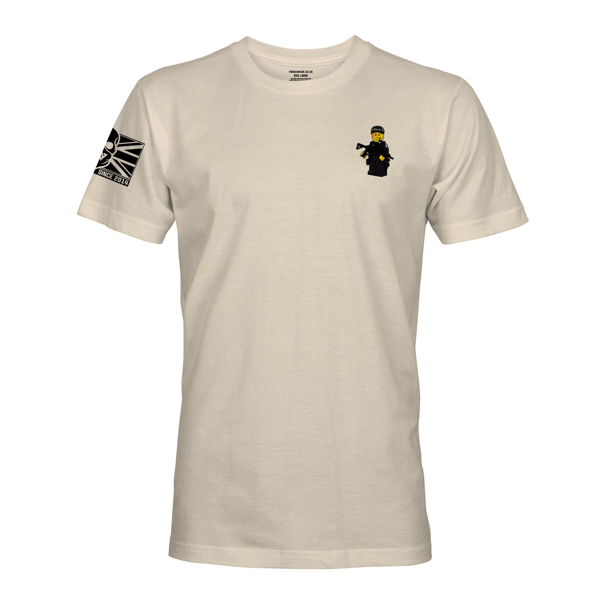 FW MINIFIG POLICE - Force Wear HQ - T-SHIRTS