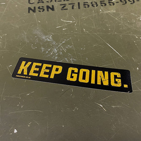 KEEP GOING STICKER 138 - Force Wear HQ